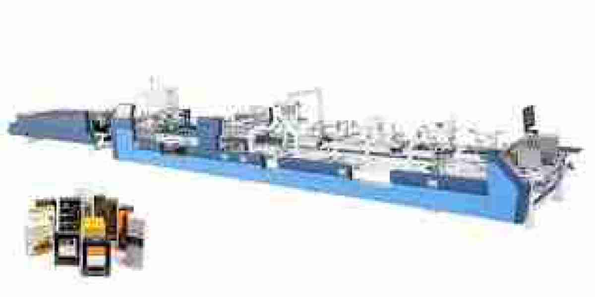 Carton Folding Gluing Machine CENWANMACHINE for Fast Output