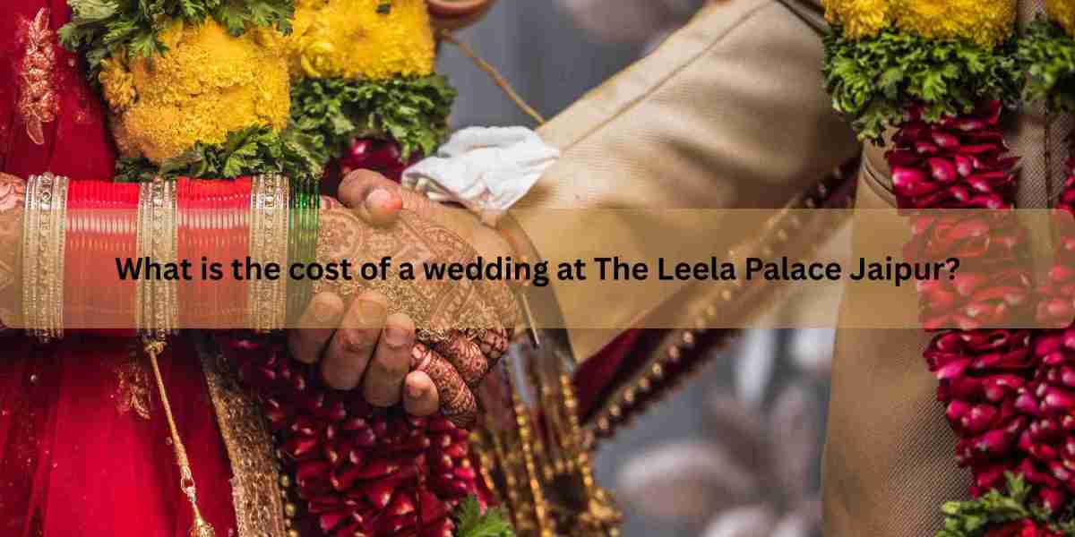 What is the cost of a wedding at The Leela Palace Jaipur?