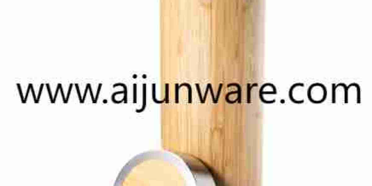 Aijunware Bamboo Thermos Flask: Timeless Natural Companion