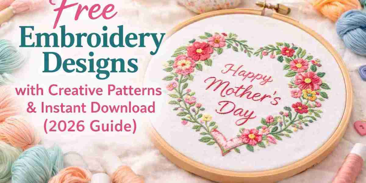Free Embroidery Designs with Creative Patterns and Instant Download (2026 Guide)