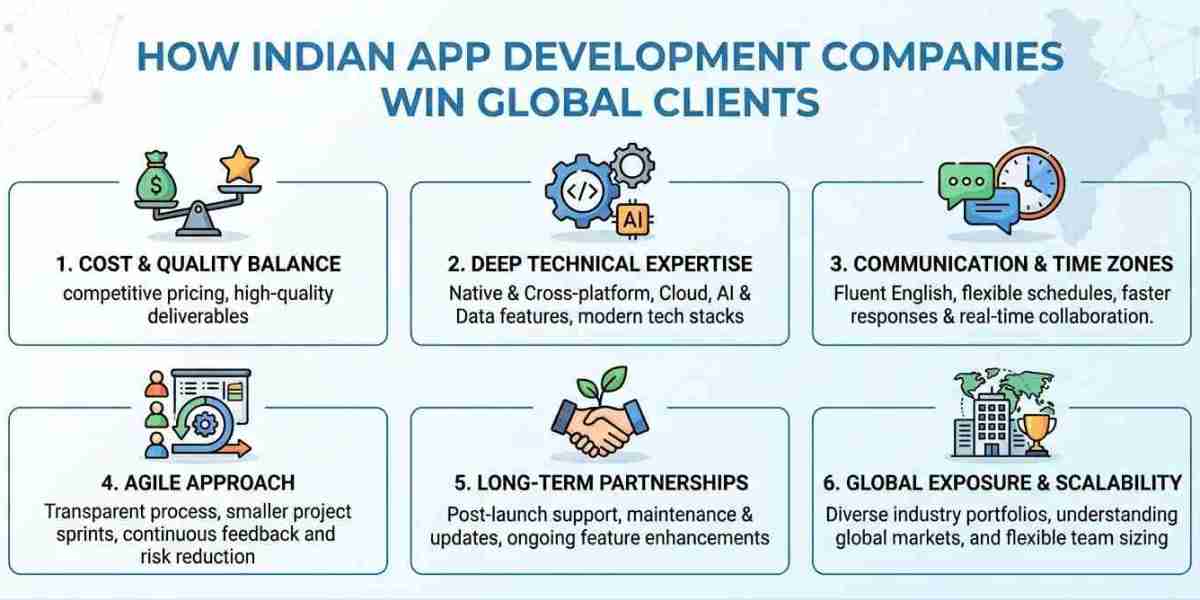 How Indian Mobile App Development Companies Are Winning Global Clients