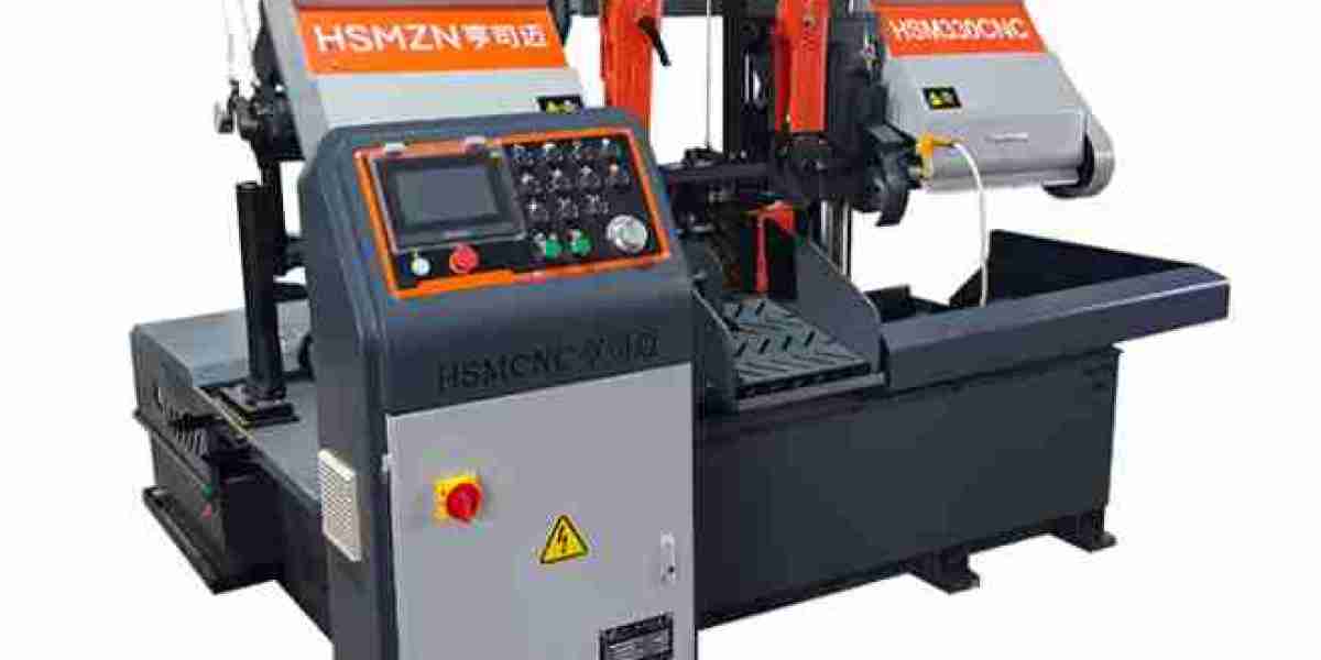 Automatic Band Saw Machine Boosts Metal Cutting Efficiency