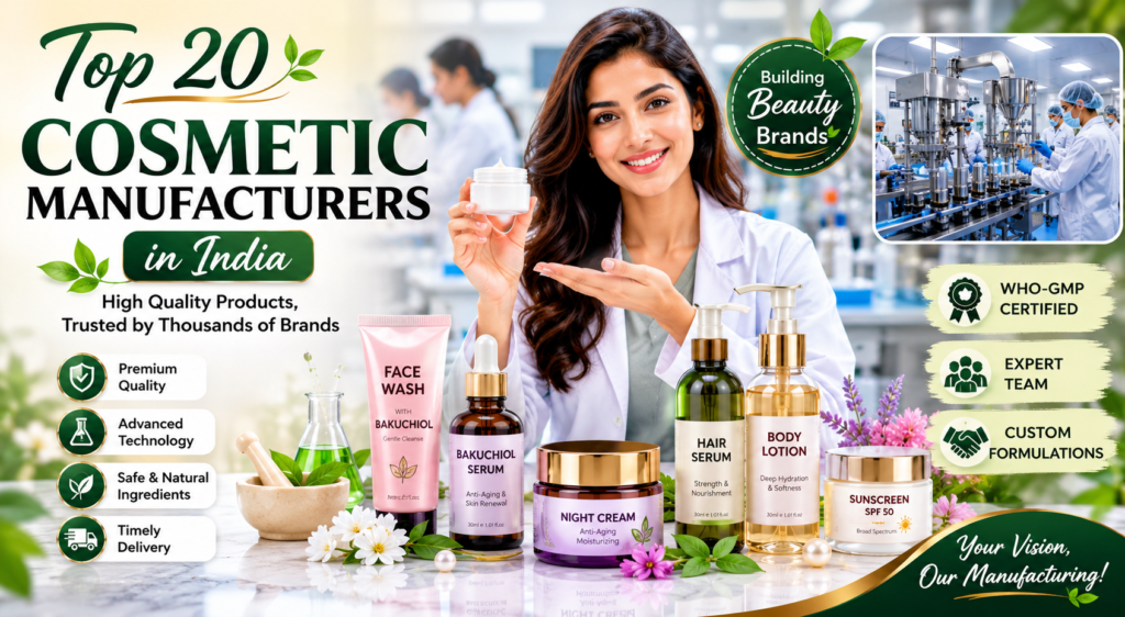 Top 20 Best Cosmetic Manufacturers in India