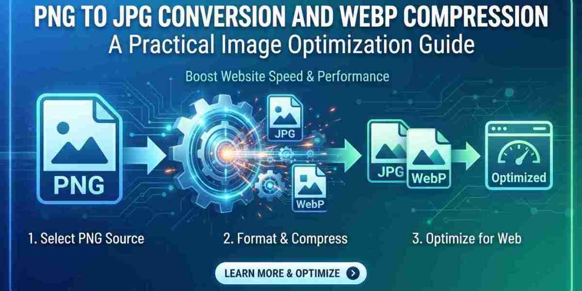 PNG to JPG Conversion and WebP Compression: A Practical Image Optimization Guide