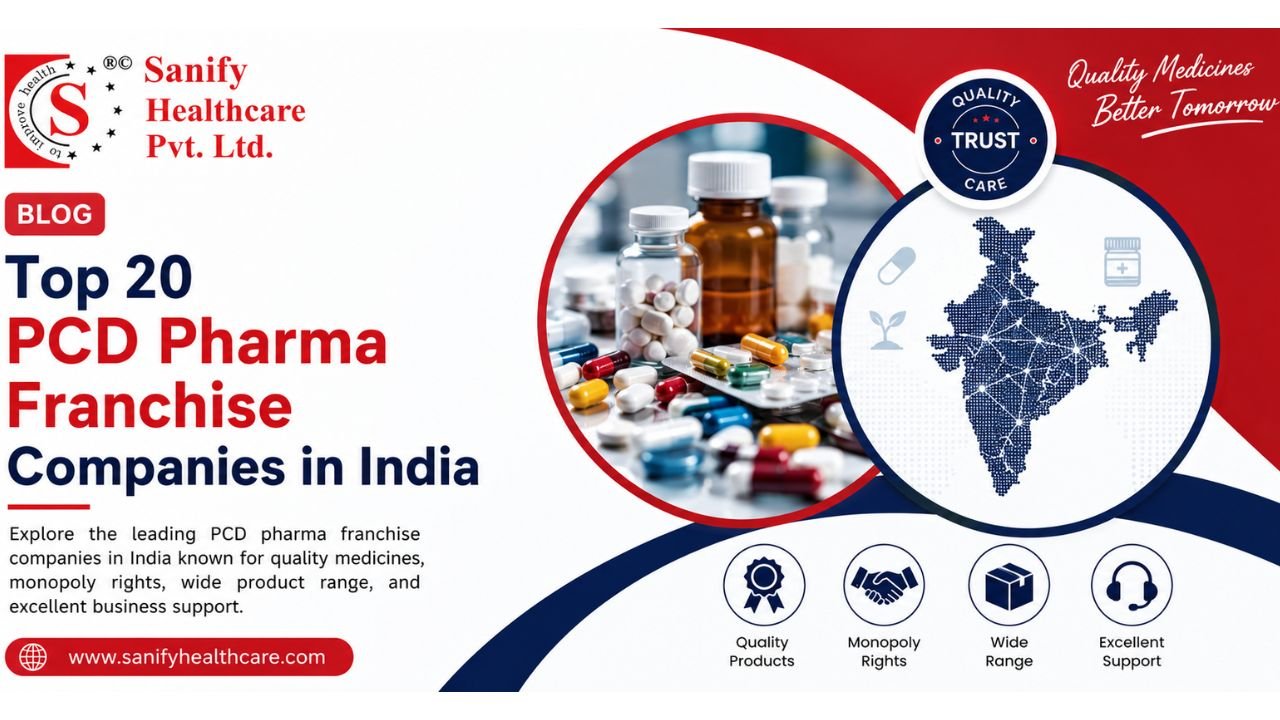 Top 20 PCD Pharma Franchise Companies in India