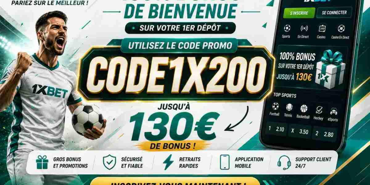 Code promo 1xBet pour un pari gratuit : CODE1X200 – Offre de bienvenue