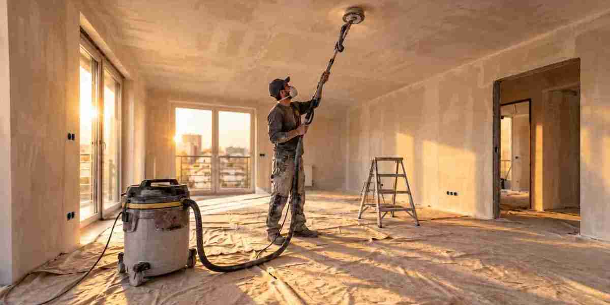 Faster Wall Finishing: What A Drywall Sander And Plaster Machine Actually Save You