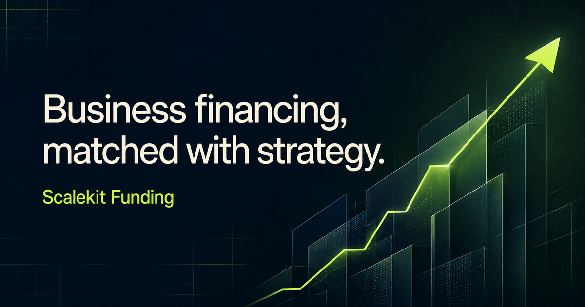 ScaleKit Financing | Business Funding for Growth