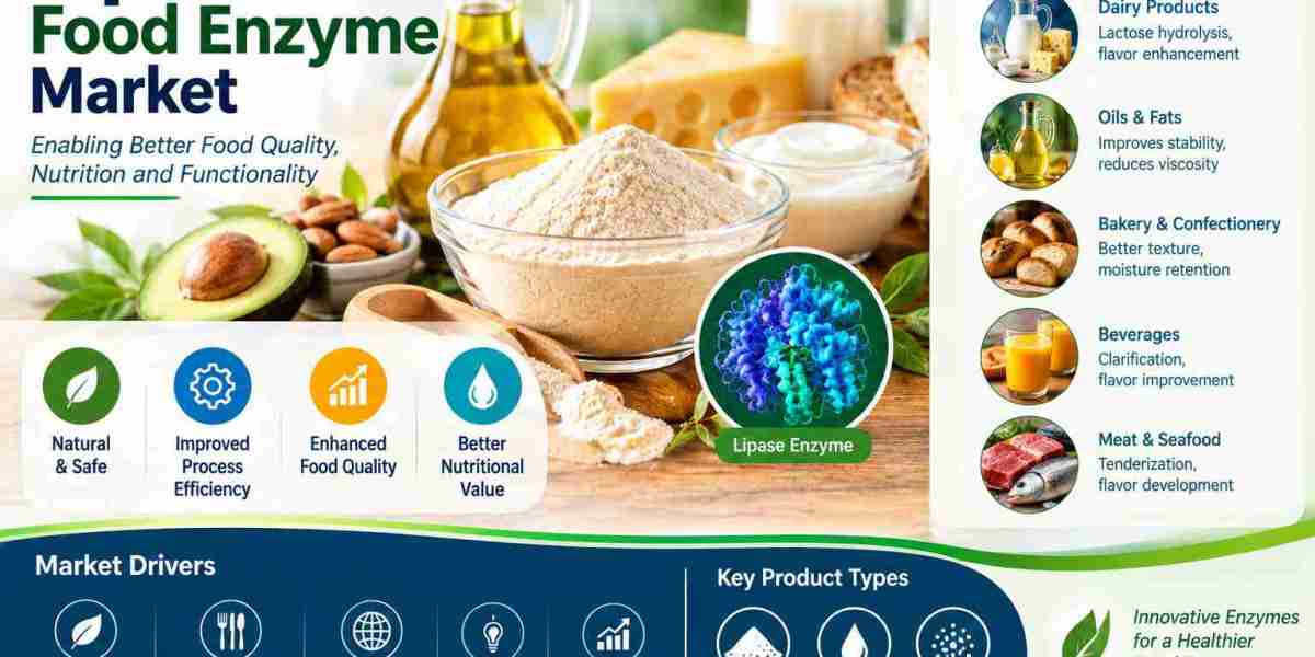 Lipase Food Enzyme Market Trends Shaping Modern Food Innovation Today Now