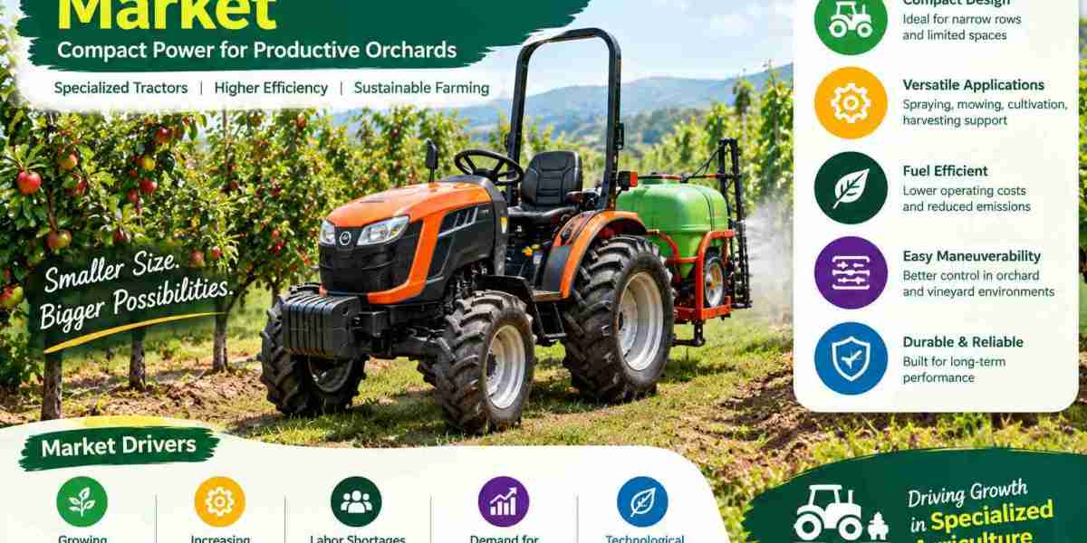 Orchard Type Tractor Market Growth Driven by Smarter Farming Practices