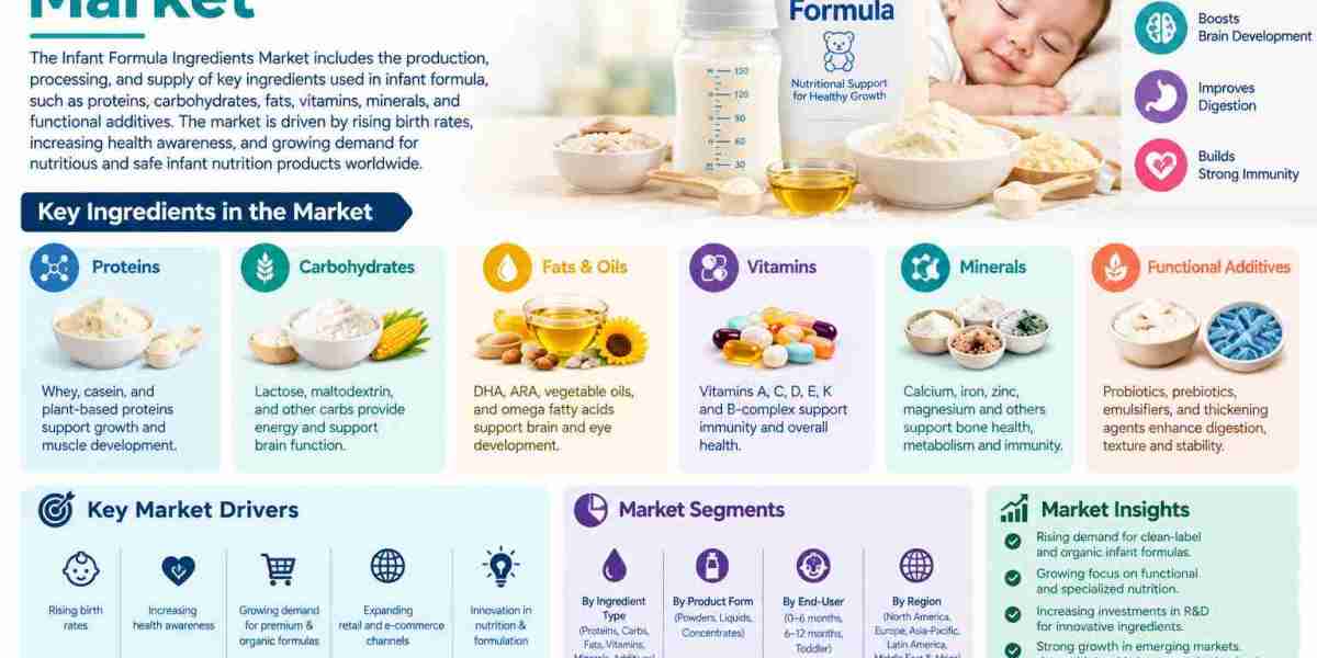 Infant Formula Ingredients Market Innovations Transforming Modern Baby Care