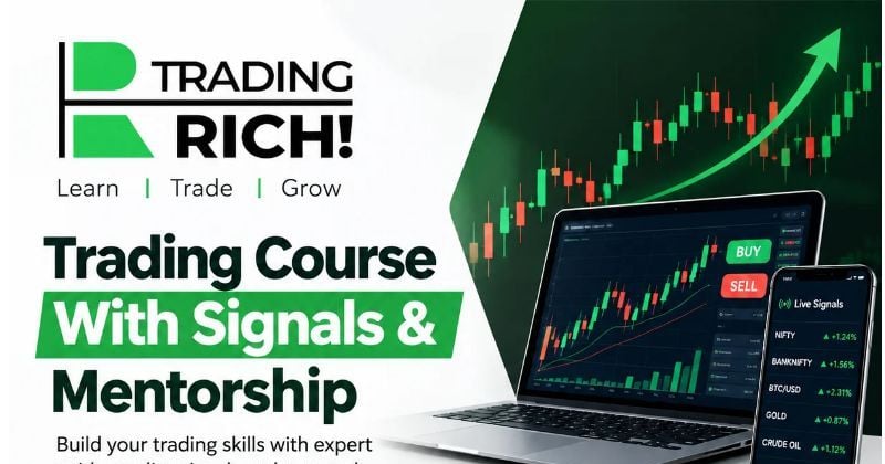 Trading Rich: Trading Course With Signals and Mentorship