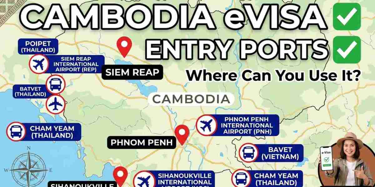 Cambodia eVisa Entry Ports: Where Can You Use Your eVisa?