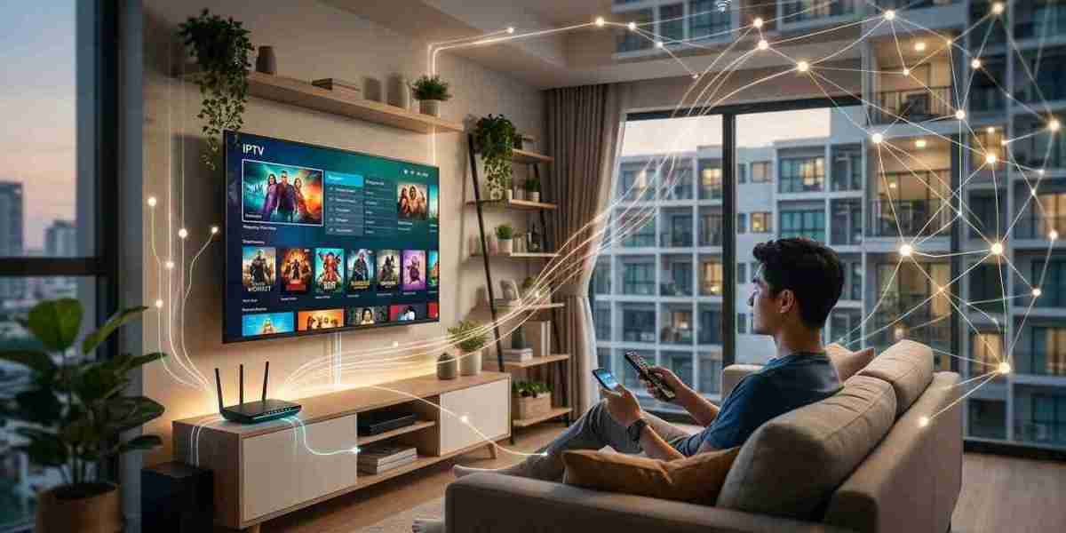 Can I use IPTV in an apartment with shared or building-provided internet?