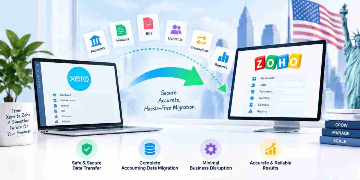 Xero to Zoho Migration Services in USA: What Data Can Be Migrated?