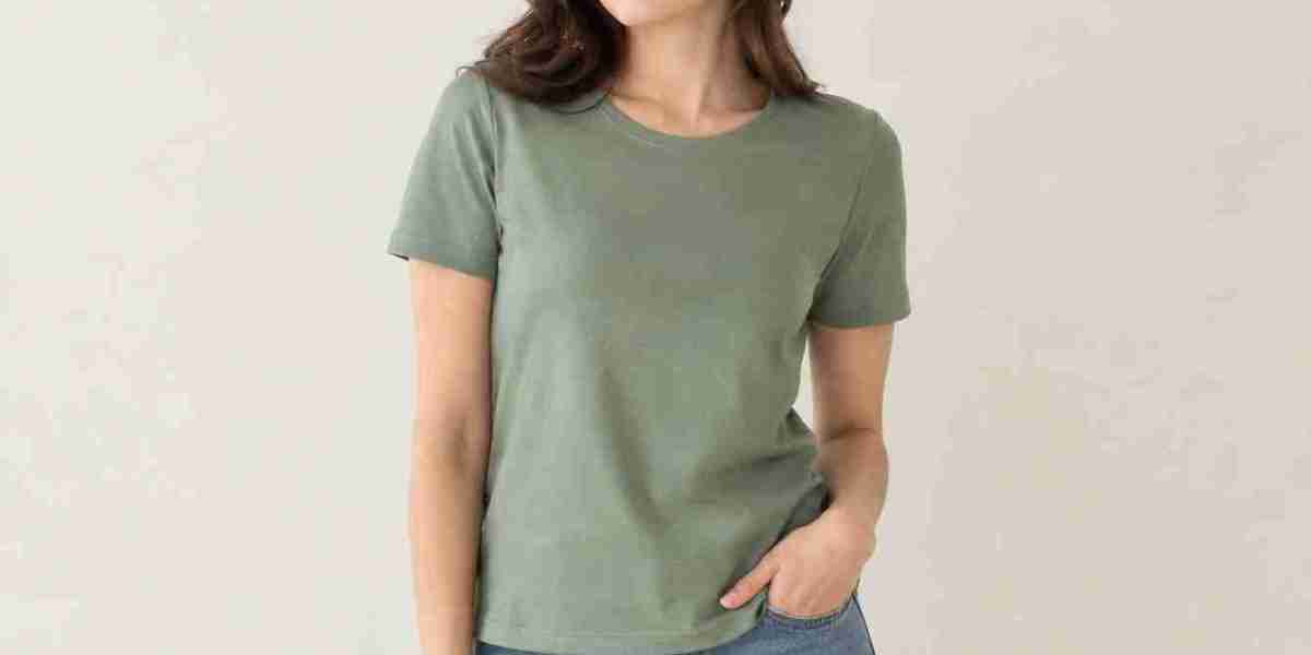 How Different Necklines Change the Look of Simple Casual Tops for Women