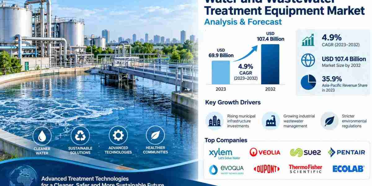 Water and Wastewater Treatment Equipment Market Size, Share and Opportunities Through 2032