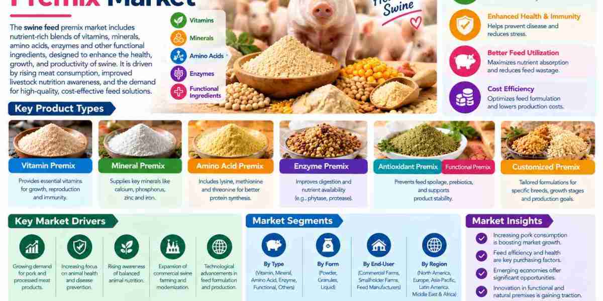 Swine Feed Premix Market Trends Supporting Efficient Pig Farm Management