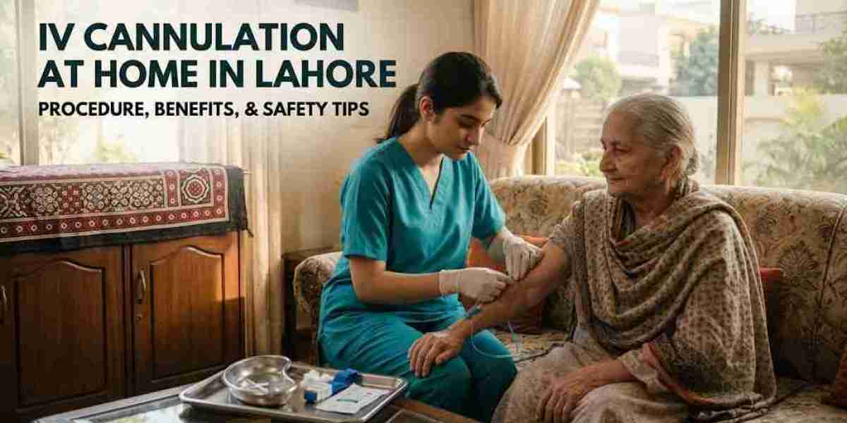 IV Cannulation at Home in Lahore Procedure Benefits and Safety Tips